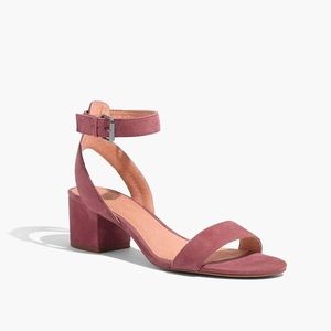 Madewell Alice suede sandal size 39